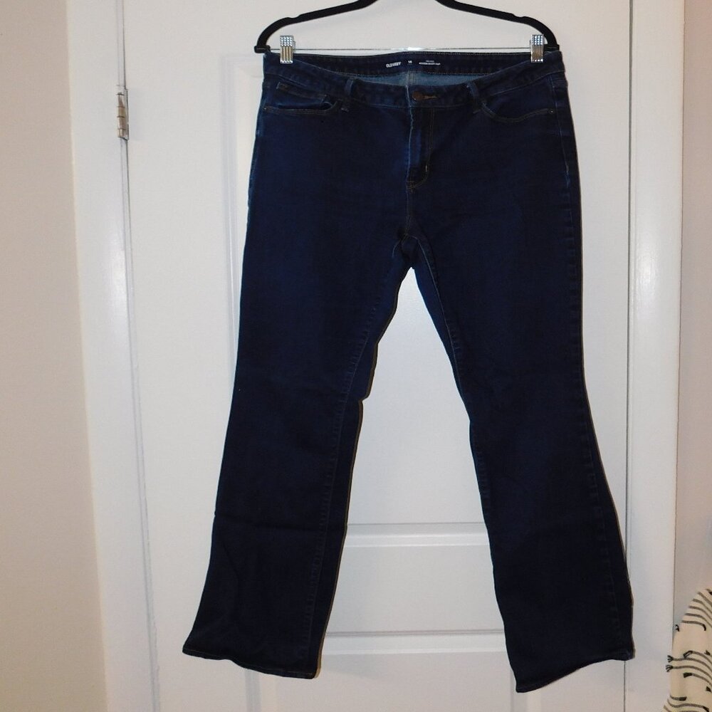 Old Navy Mid Rise Kicker Boot Cut, Size 14 Tall